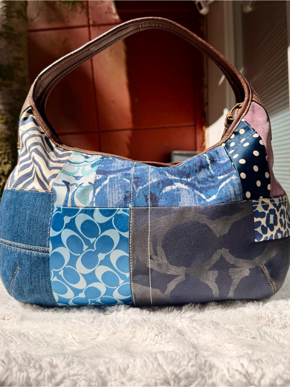 Coach Ergo Patchwork Hobo Bag XL 10809 - Picture 2 of 6